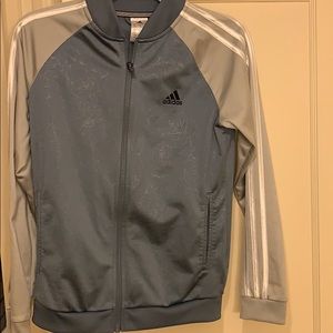 Floral print Addidas track jacket